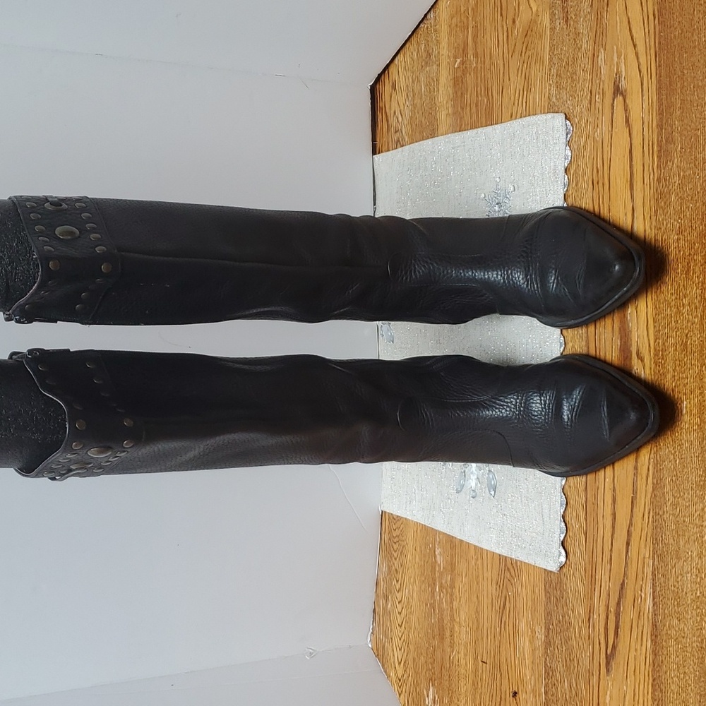 Diego di Lucca leather boots Size 7
